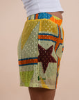 Abstract print Shorts