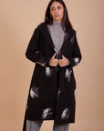 BOSS LADY Coat in Black