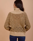 Knit & Rib sweatshirt - Beige