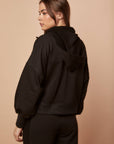 Black Short zip-up Jacket