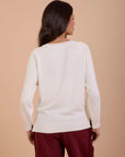 Basic knitwear Top - Off-white