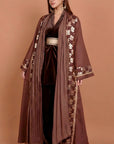 Sparkle brown kaftan
