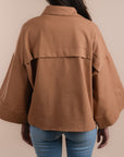 Linen shirt handmade sequins - Havan