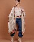 Halo - White coated Kimono + Belt
