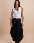 Flowing Pants with vents - Black