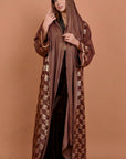 Sparkle brown kaftan