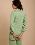 Mint Side sinching Shirt