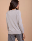 Basic knitwear Top - Grey