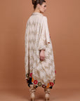 Halo - White coated Kimono + Belt