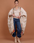 Halo - White coated Kimono + Belt