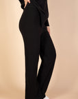 Black Knit Pants