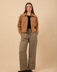 Wool Jacket with Pockets - Honey Beige