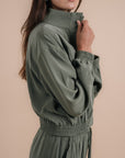 Peach skin olive set