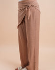 Scarf pants - dusty pink