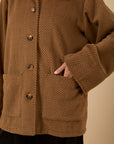 Chevron Brown Jacket
