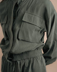 Peach skin olive set