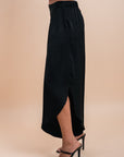 Flowing Pants with vents - Black