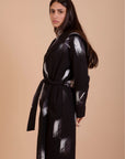 BOSS LADY Coat in Black