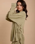 Olive Side sinching shirt