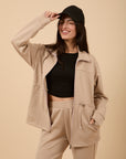 Soft touch Beige Jacket