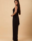 Black Linen Jumpsuit