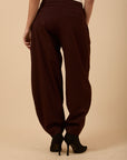 Carrot pants - Burgundy