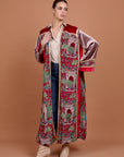 Iconic Red Velvet Kimono
