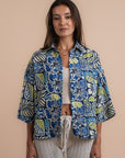 Blue Floral shirt