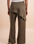 Scarf Pants - café