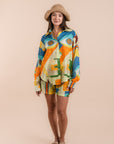 Abstract print Shorts