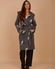 BOSS LADY Coat in Grey