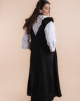 Puff Sleeve Dress - Black