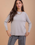 Basic knitwear Top - Grey