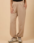 Soft touch Beige sweatpants