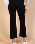 Ankle Length - Flare Jeans - Black - nahlaelalfydesigns
