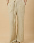 Beige Napoli pants - nahlaelalfydesigns