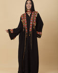 Black Handmade embelishments & Laces Kimono - nahlaelalfydesigns