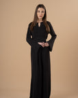 Black linen LS Linen dress - nahlaelalfydesigns