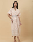 Embro Pink stripes Kaftan - nahlaelalfydesigns