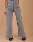 Grey Fringes - Boyfriend Jeans - nahlaelalfydesigns