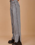 Grey Fringes - Boyfriend Jeans - nahlaelalfydesigns