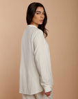 Off - White Soft Linen Top - nahlaelalfydesigns
