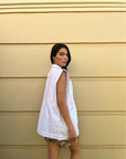 White Denim Vest - nahlaelalfydesigns
