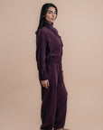 Peach skin plum set