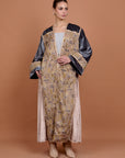 Iconic Beige Velvet kimono