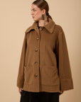 Chevron Brown Jacket