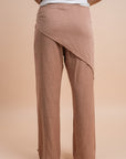 Scarf pants - dusty pink