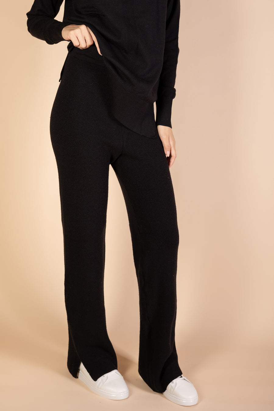 ( Restocking ) Black Knit Pants