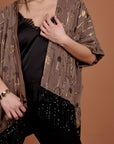 Sequins & Fringes Kimono