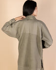 Olive Melton Cardigan